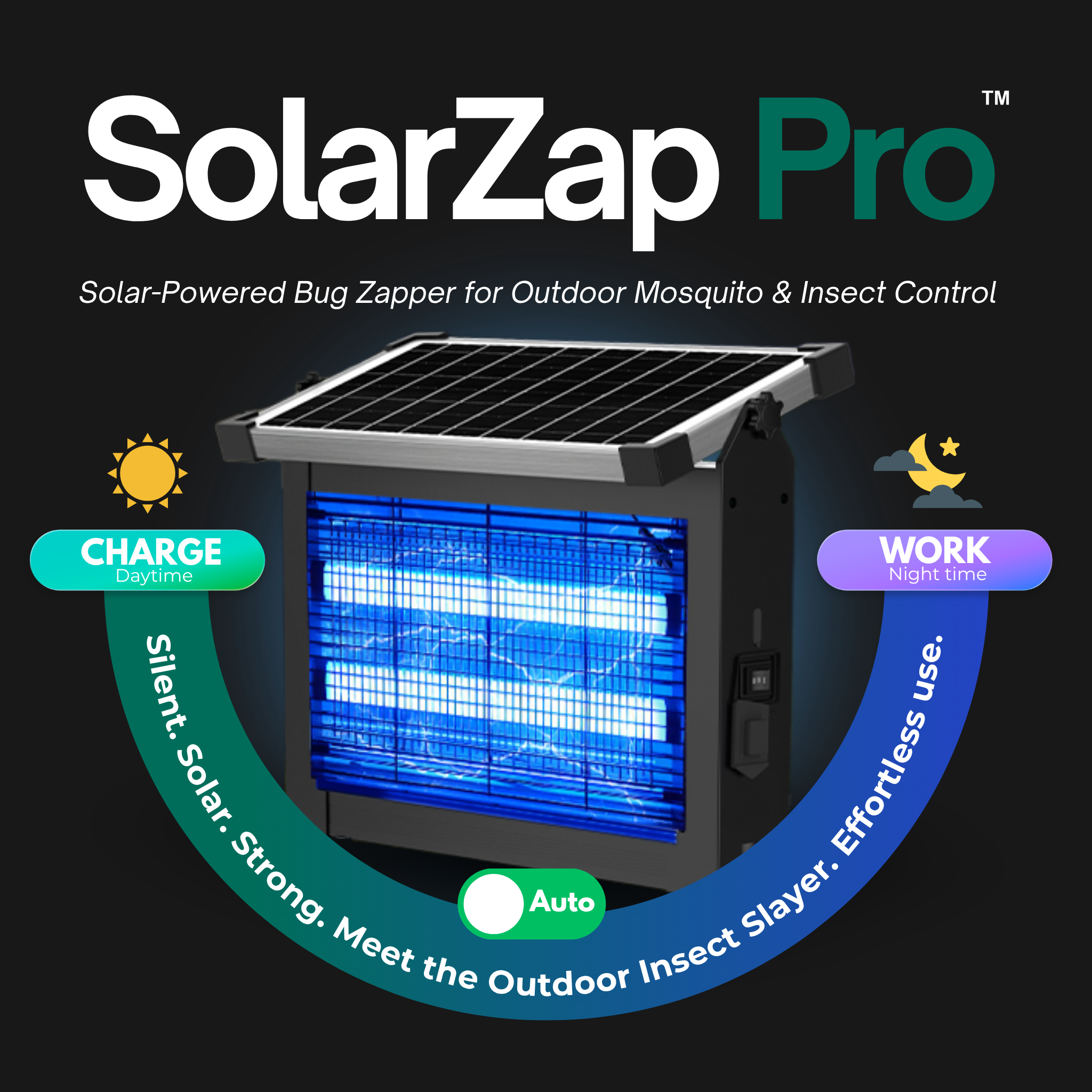 SunZap Pro™ – Instant Bug-Free Comfort, Powered by the Sun